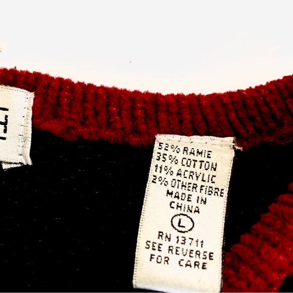 VINTAGE AMANDA SMITH EMBROIDERED EMBELLISHED FLORAL CARDIGAN SWEATER - Picture 14 of 16